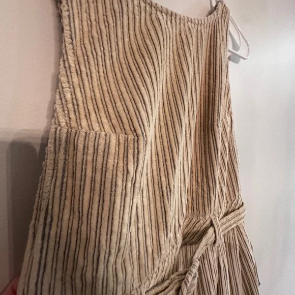 Free People Cream Corduroy Dress - Picture 7 of 10